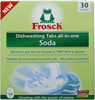 Frosch tabletki do zmywarek na bazie sody/600g