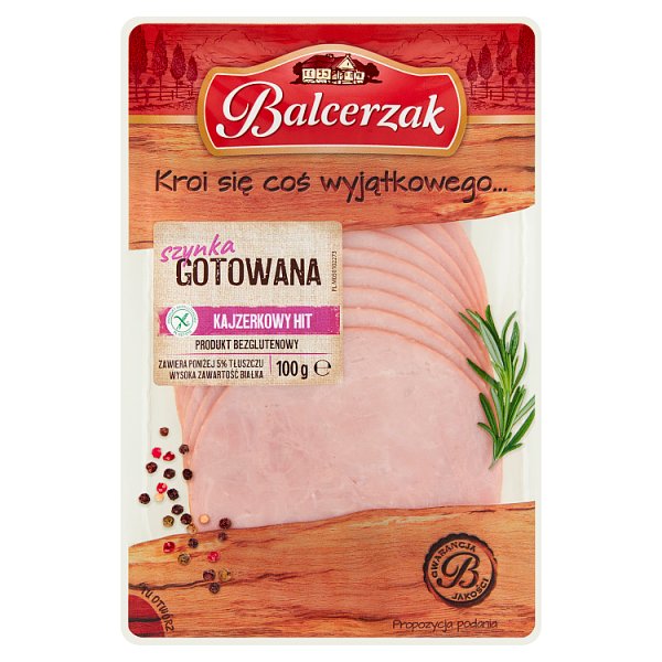 Balcerzak Szynka Gotowana G Szt Kg Balcerzak