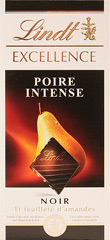 Шоколад lindt Excellence груша/миндаль 100г (3046920028929)