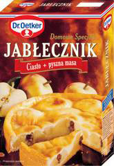 Dr.oetker пирог яблочник 373г (5900437085555)