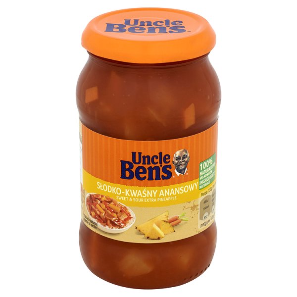 Uncle Ben's Sos słodko-kwaśny ananasowy 400 g, 1 szt/0,400 kg, Uncle ...