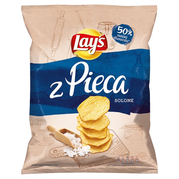 Ile Kalorii Mają Chipsy Lays Solone Lay's z Pieca Pieczone chipsy Solone 200 g, 1 szt/0,200 kg, Frito Lay