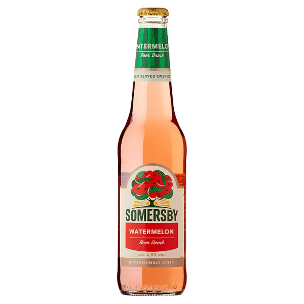Piwo Somersby watermelon beer drink butelka , 1 szt/0,400 litr